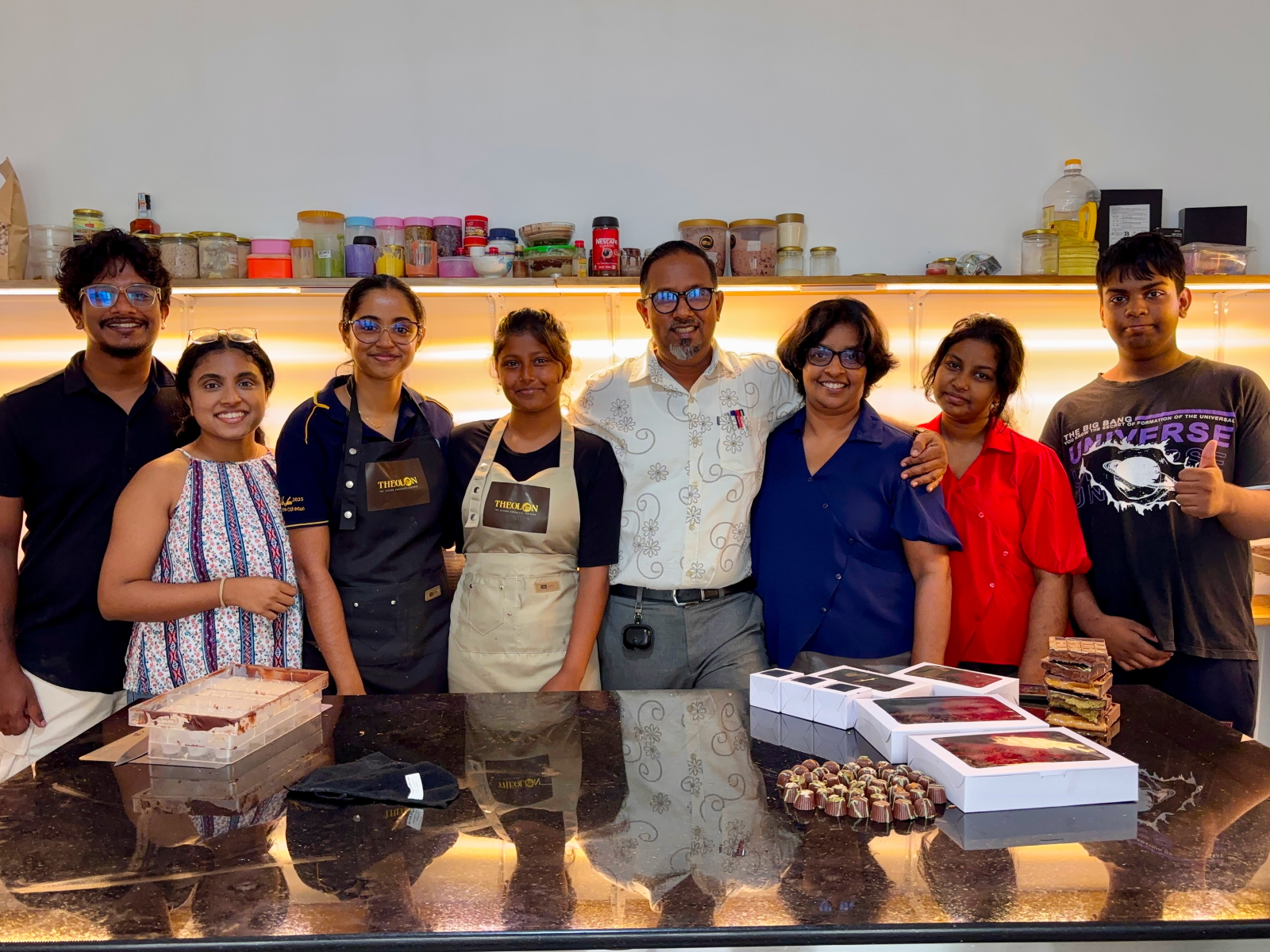 Chocolate workshop at Theolon